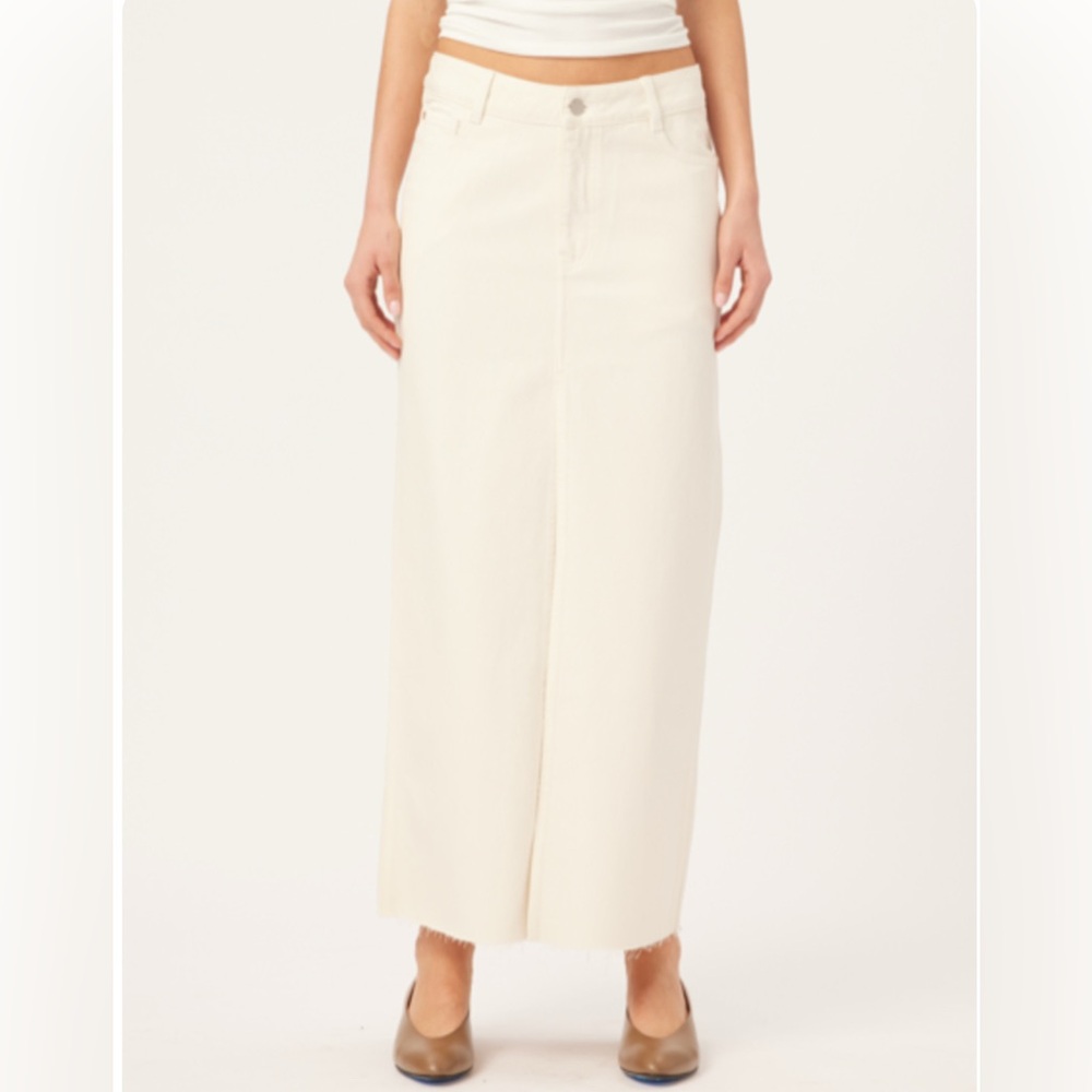 DL1961 Asra low rise denim skirt, size 26